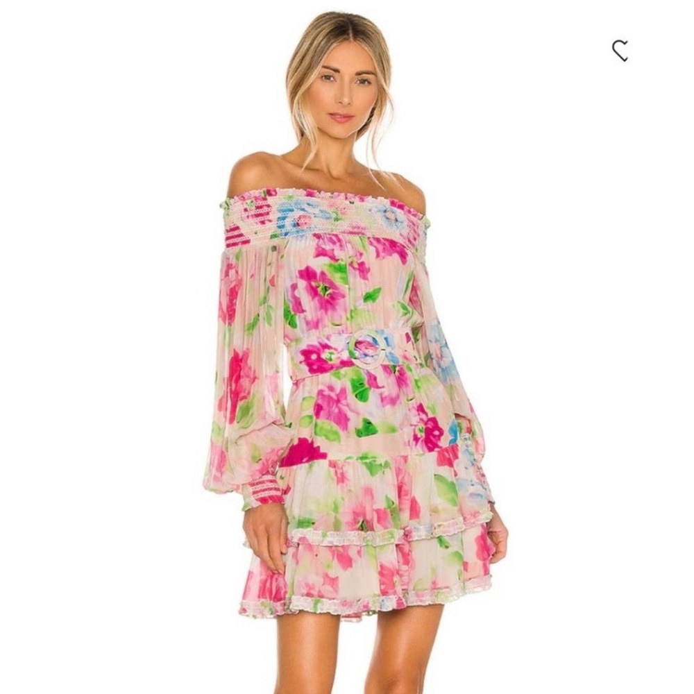 Alora Mini Dress - Rococo Sand. Like Brand new. Worn once and dry cleaned.